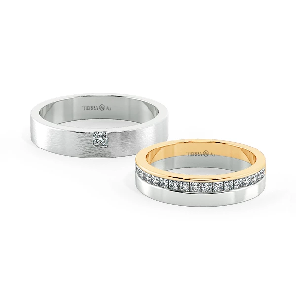 Women's Modern Wedding Ring NCF2007 3